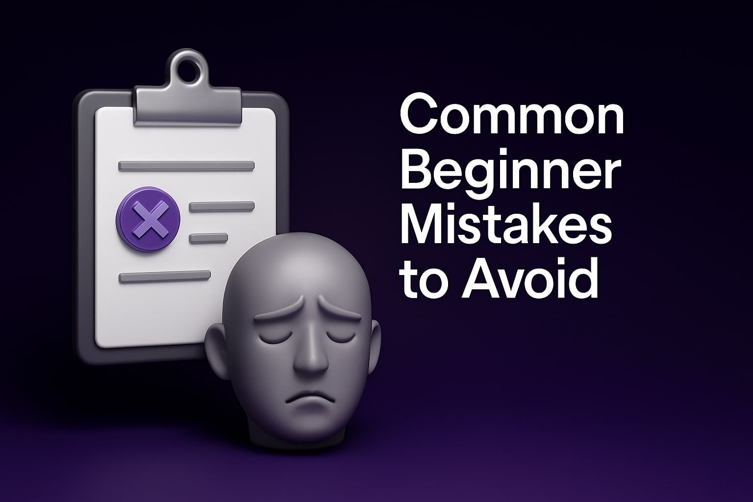 Common Beginner Mistakes to Avoid