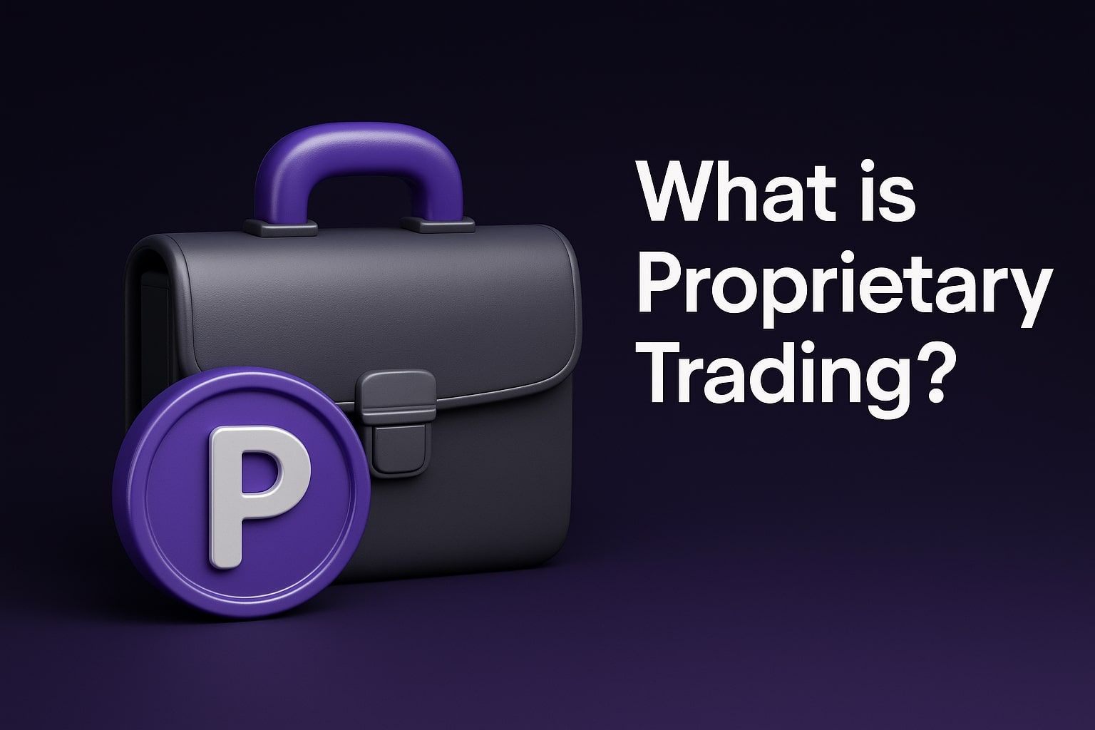 What is Proprietary Trading?